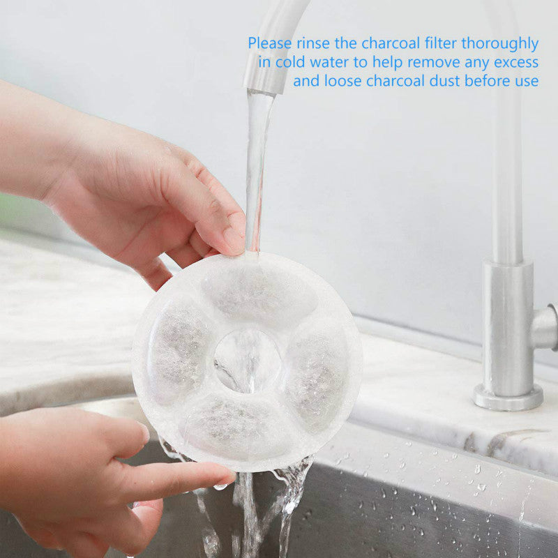 Filtres à charbon actif pour fontaine à eau pour chat